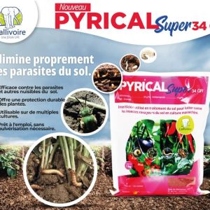 Insecticide granulé PYRICAL SUPER 34 GR 1 kg – Cultures maraichères
