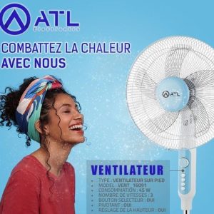 ATL Ventilateur sur pied V3 45 W VENT_16091