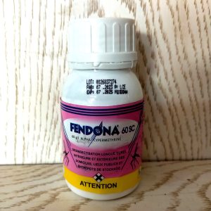 Insecticide liquide FENDONA 60 SC 1 litre – Domicile, bureau, hygiène publique, entrepôt, etc.