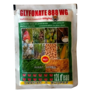 Herbicide granulé non-sélectif de post-levée GLYFONATE 888 WG 50 gr – Toutes les cultures