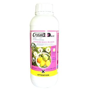 Insecticide liquide CROTALE 46 EC 750 ml – Cacao, coton
