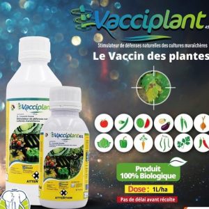 Fongicide liquide 100% Biologique VACCIPLANT 45 SL 1 litre – Cultures maraichères