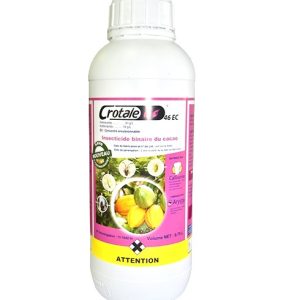 Insecticide liquide CROTALE 46 EC 750 ml – Cacao, coton
