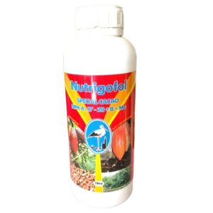 Engrais foliaire NUTRIGOFOL NPK 4-17-28 1 litre – Spécial cacao