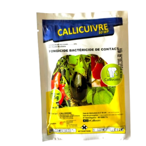 Fongicide granulé CALLICUIVRE 50 WP 75 gr – Cultures maraichères, cacao