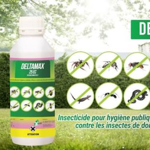 Insecticide liquide DELTAMAX 25 EC 500 ml – Hygiène publique, domicile, bureau