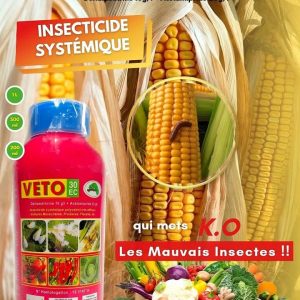 Insecticide liquide VETO 30 EC 1 litre – Toutes les cultures