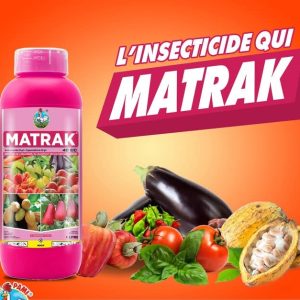 Insecticide liquide MATRAK 40 EC 1 litre – Tomate, anacarde, cacao, cultures maraichères
