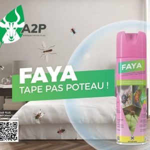 Insecticide liquide FAYA 300 ml – Hygiène publique, domicile, bureau