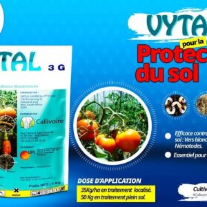 Nématicide granulé VYTAL 3 G 1 kg – Cultures maraichères