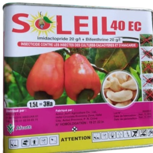 Insecticide liquide SOLEIL 40 EC 1,5 litre – Cacao, anacarde