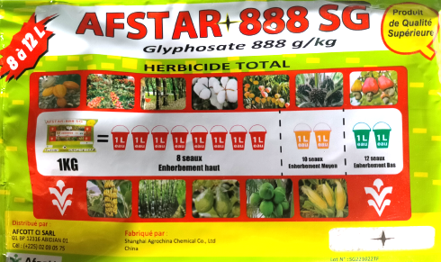 Herbicide granulé total AFSTAR 888 SG 1 kg – Toutes les cultures