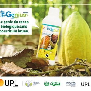 Fongicide liquide 100% Bio GENIUS 19.5 SL 1 litre – Spécial cacao