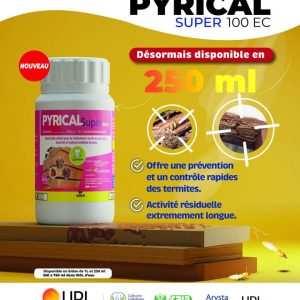 Insecticide liquide PYRICAL SUPER 100 EC 250 ml – Termites, insectes du bois