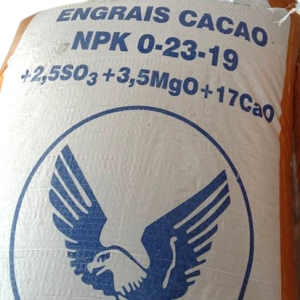 Engrais granulé NPK 0-23-19 50 kg – Spécial cacao