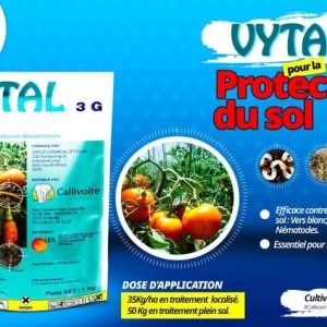Nématicide granulé VYTAL 3 G 1 kg – Cultures maraichères