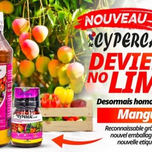 Insecticide liquide CYPERCAL 50 EC 1 litre – Spécial mangue