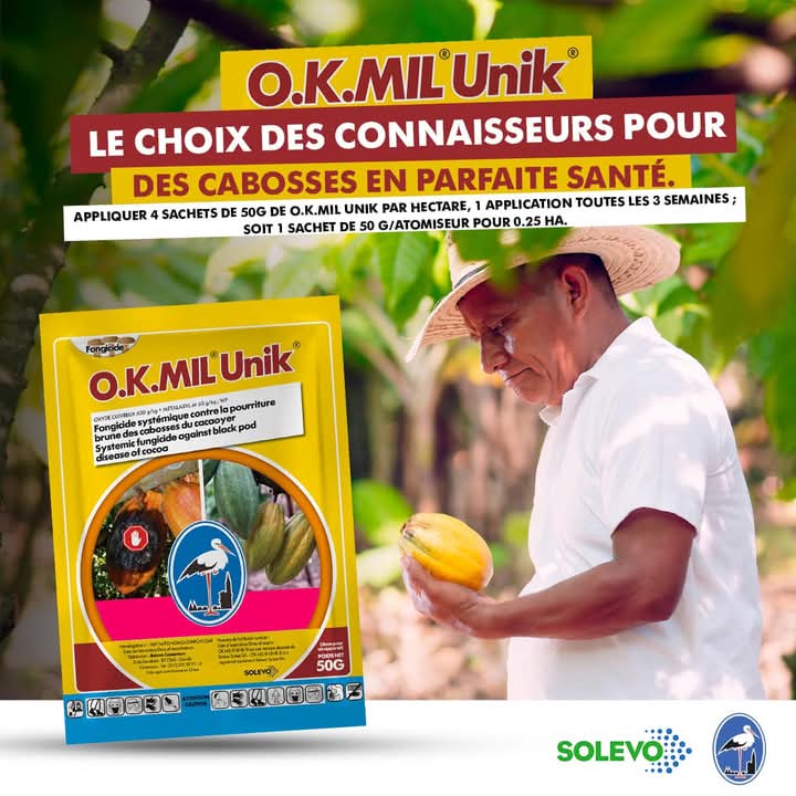 Fongicide granulé O.K.MIL UNIK 660 WP 50 gr – Spécial cacao