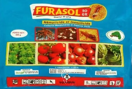 Nématicide – insecticide granulé FURASOL 50 GR 1 kg – Cultures maraichères et espaces verts