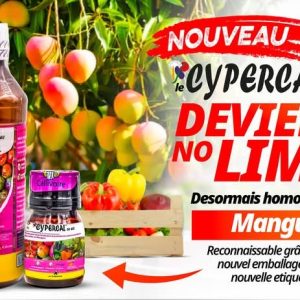 Insecticide liquide CYPERCAL 50 EC 1 litre – Mangue, cultures maraichères et florales