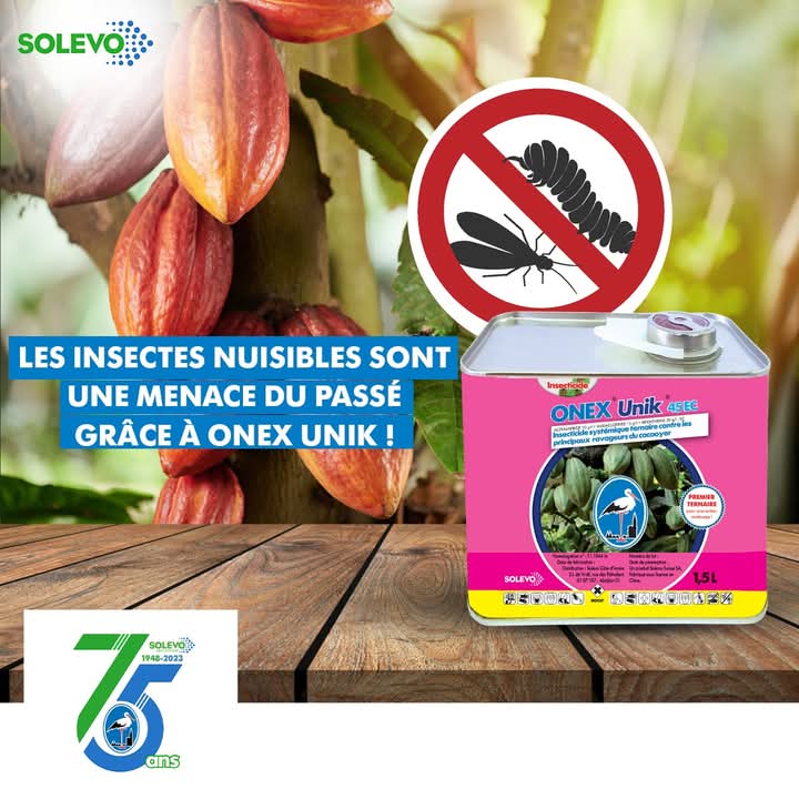 Insecticide liquide ternaire ONEX UNIK 45 EC 1,5 litre – Cacao