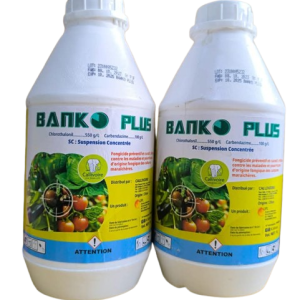 Fongicide liquide BANKO PLUS 650 SC 1 litre – Cultures maraichères