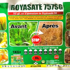 Herbicide granulé total ROYASATE 757 SG  1 kg – Toutes les cultures