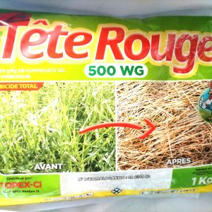 Herbicide granulé total TETE ROUGE 500 WG 1 kg – Toutes les cultures