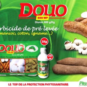 Herbicide granulé sélectif de pré-levée DOUO 800 WP 1 kg – Manioc, coton, igname