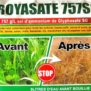 Herbicide granulé total ROYASATE 757 SG  100 gr – Toutes les cultures