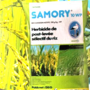 Herbicide granulé sélectif de post-levée SAMORY 10 WP 150 gr – Riz