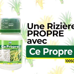 Herbicide liquide sélectif de post-levée CE PROPRE 100 SC 125 ml – Riz