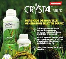 Herbicide liquide sélectif de post-levée CRYSTAL 280 EC 250 ml – Riz