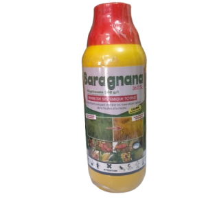 Herbicide liquide total BARAGNANA 360 SL 1 litre – Toutes les cultures