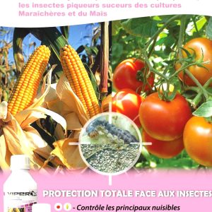 Insecticide liquide VIPER 46 EC 200 ml – Cultures maraichères, maïs