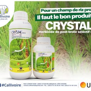 Herbicide liquide sélectif de post-levée CRYSTAL 280 EC 1 litre – Riz