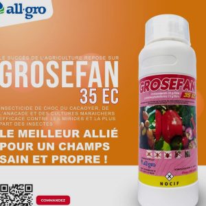 Insecticide liquide GROSEFAN 35 EC 500 ml – Cacao, anacarde