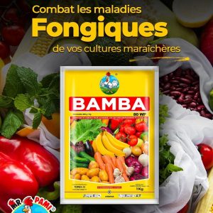 Fongicide granulé sélectif BAMBA 80 WP 1 kg – Cultures maraichères