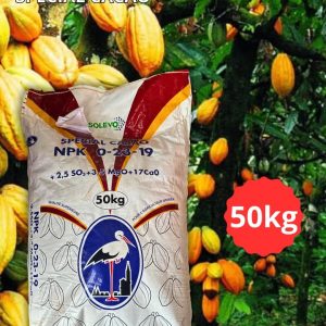 Engrais granulé NPK 0-23-19 50 kg – Spécial cacao