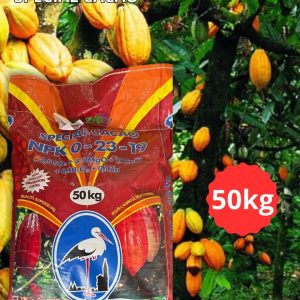 Engrais granulé NPK 0-23-19 50 kg – Spécial cacao