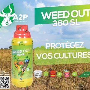 Herbicide total WEED OUT 360 1 litre – Toutes les cultures