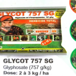 Herbicide granulé total GLYCOT 757 SG 1 kg – Toutes les cultures