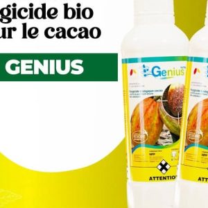 Bio-fongicide liquide GENIUS 19.5 SL 1 litre – Spécial cacao