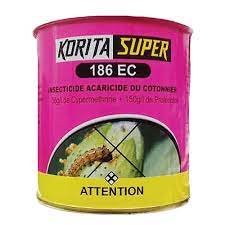 Insecticide-acaricide liquide KORITA SUPER 186 EC 250 ml – Coton
