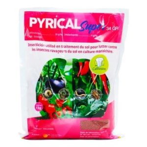 Insecticide granulé PYRICAL SUPER 34 GR 1 kg – Cultures maraichères