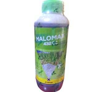 Herbicide liquide sélectif de post-levée RIZ MALOMAX 432 EC 1 litre – Riz irrigué et de bas – fonds, riz pluvial