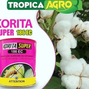 Insecticide-acaricide liquide KORITA SUPER 186 EC 250 ml – Coton