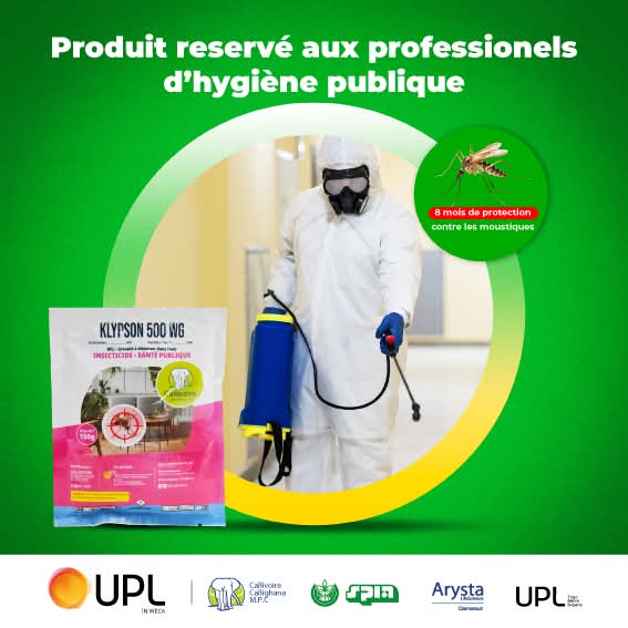 Insecticide granulé KLYPSON 500 WG 50 gr – Hygiène publique, entrepôt, domicile, bureau