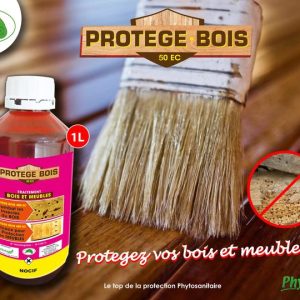 Insecticide liquide PROTEGE BOIS 50 EC 1 litre – Meuble, bois