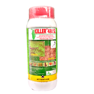 Herbicide liquide total de post-levée KILLER 480 SL 1 litre – Toutes les cultures